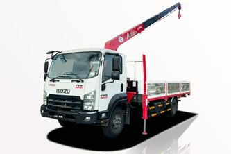 Xe cẩu Isuzu FRR FRR90NE5 4.2 Tấn Gắn Cẩu Unic URV346
