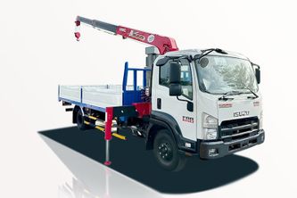 Xe Cẩu Isuzu FRR FRR90NE5 5.4 Tấn Gắn Cẩu Unic URV345