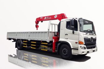 Xe Tải Hino FL8JT8A 13 Tấn Gắn Cẩu Unic - Euro 5