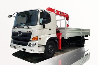 Xe Tải Hino FG8JT8A 7 Tấn Gắn Cẩu Unic - Euro 5