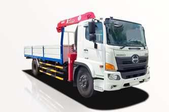 Xe Tải Hino FG8JP8A 5.7 Tấn Gắn Cẩu Unic URV546 - Euro 5