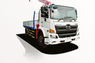 Xe Tải Hino FG8JP8A 6 Tấn Gắn Cẩu Unic URV547 - Euro 5