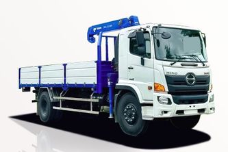 Xe Tải Hino FG8JP8A 7.5 Tấn Gắn Cẩu Tadano TM-ZE304MH - Euro 5