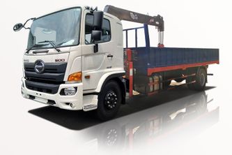 Xe Tải Hino FG8JT8A 6 Tấn Gắn Cẩu ATOM514 - Euro 5