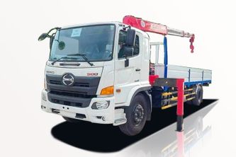 Xe Tải Hino FG8JP8A 6.7 Tấn Gắn Cẩu Unic URV635 - Euro 5