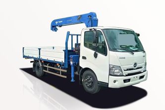 Xe Tải Hino XZU650L 1.9 Tấn Gắn Cẩu Tadano TM-ZE263MH - Euro 5