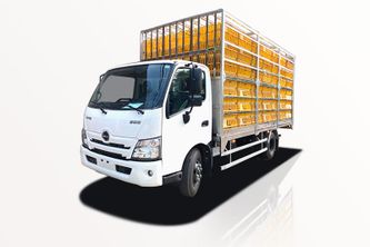 Xe Tải Hino XZU720L 3.5 Tấn Thùng Chở Gia Cầm - Euro 5