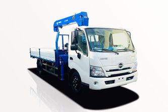 Xe Tải Hino XZU730L 3.5 Tấn Gắn Cẩu Tadano TM-ZE304MH - Euro 5