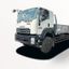 Xe Tải Isuzu FVM FVM60TE5 15 Tấn Thùng Lửng