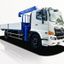 Xe Tải Hino FG8JP8A 6 Tấn Gắn Cẩu Tadano TM-ZE555MH - Euro 5