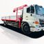 Xe Tải Hino FG8JP8A 6.8 Tấn Gắn Cẩu Unic URV555 - Euro 5