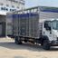 Xe Tải Isuzu FRR FRR90QE5 5.5 Tấn Chở Pallet Chứa Cấu Kiện Điện Tử