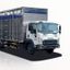 Xe Tải Isuzu FRR FRR90QE5 5.5 Tấn Chở Pallet Chứa Cấu Kiện Điện Tử