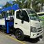 Xe Tải Hino XZU720L 3 Tấn Gắn Cẩu Tadano