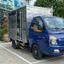 Xe Tải Hyundai New Porter H150 1.1 Tấn Thùng Kín Gắn Bửng Nâng - Euro 5