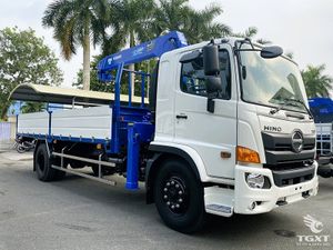 Xe Tải Hino FG8JT8A 6 Tấn Gắn Cẩu Tadano - Euro 5