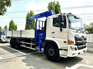 Xe Tải Hino FL8JT8A 13.8 Tấn Gắn Cẩu Tadano TM-ZE303MH - Euro 5