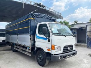 Xe Tải Hyundai Mighty W11XL 6 Tấn Thùng Bạt Gắn Bửng Nâng - Euro 5