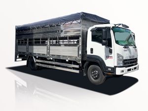 Xe Tải Isuzu FRR FRR90NE5 4.5 Tấn Chở Gia Súc 3 Tầng
