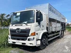 Xe Tải Hino FL8JT8A 14 Tấn 3 Chân Thùng Chở Gia Súc - Euro 5