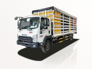 Xe Tải Isuzu FRR FRR90QE5 4.8 Tấn Thùng Chở Gia Cầm
