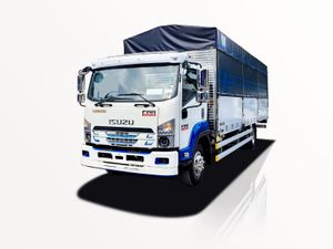 Xe Tải Isuzu FRR FRR90QE5 6 Tấn Thùng Bạt