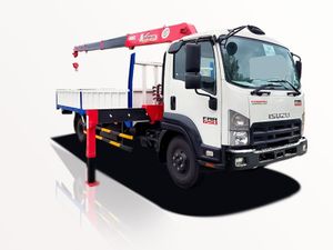 Xe Cẩu Isuzu FRR FRR90NE5 5 Tấn Gắn Cẩu Unic URV375