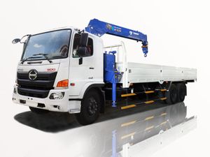 Xe Tải Hino FL8JT8A 11.7 Tấn Gắn Cẩu Tadano TM-ZR604GH - Euro 5