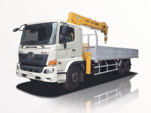Xe Tải Hino FL8JT8A 3 Chân 13 Tấn Gắn Cẩu Soosan SCS524 - Euro 5
