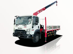 Xe Cẩu Isuzu FRR FRR90NE5 5.1 Tấn Gắn Cẩu Unic URV344