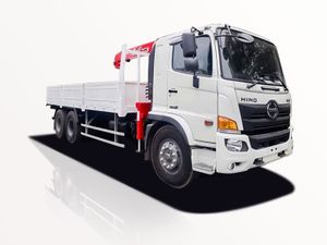 Xe Tải Hino FL8JT8A 14.4 Tấn Gắn Cẩu Unic URV343 - Euro 5