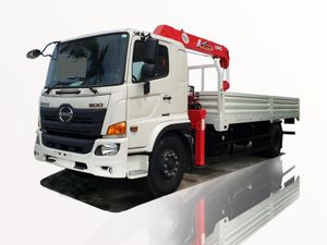 Xe Tải Hino FG8JT8A 7 Tấn Gắn Cẩu Unic - Euro 5