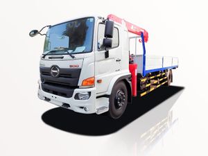 Xe Tải Hino FG8JT8A 7.3 Tấn Gắn Cẩu Unic URV343 - Euro 5