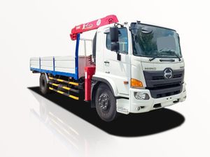 Xe Tải Hino FG8JP8A 5.7 Tấn Gắn Cẩu Unic URV546 - Euro 5