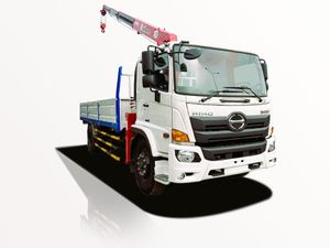 Xe Tải Hino FG8JP8A 6 Tấn Gắn Cẩu Unic URV547 - Euro 5