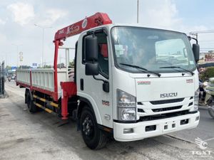 Xe Tải Isuzu NPR NPR85KE5 2.5 Tấn Gắn Cẩu Unic URV343