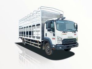 Xe Tải Isuzu FRR FRR90NE5 4.9 Tấn Chở Mô Tô Xe Máy