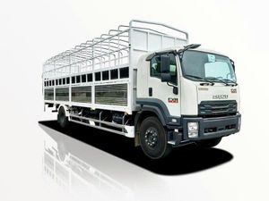 Xe Tải Isuzu FVR FVR34UE5 7 Tấn Chở Mô Tô Xe Máy