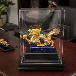 Tượng Rồng Mạ Vàng 24k 29 17 34cm Quà Tặng Sếp Cao Cấp Tuổi Thìn