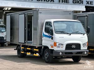 Xe Tải Hyundai Mighty W750L 3.5 Tấn Thùng Kín Bửng Nâng