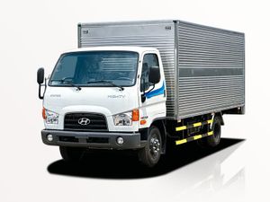 Xe Tải Hyundai Mighty W750L 3.5 Tấn Thùng Kín Bửng Nâng