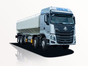 Xe Bồn Chở Cám Chenglong 5 Chân 32 Khối