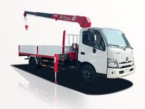 Xe Tải Hino XZU720L 3 Tấn Gắn Cẩu Unic 3 Tấn 5 Khúc - Euro 5