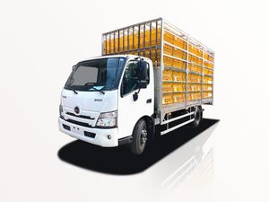 Xe Tải Hino XZU720L 3.5 Tấn Thùng Chở Gia Cầm - Euro 5