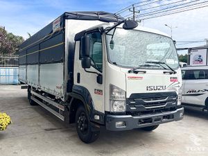 Xe Tải Isuzu FRR FRR90QE5 6 Tấn Thùng Bạt