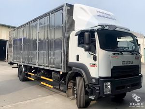 Xe Tải Isuzu FVR FVR34VE5 7 Tấn Thùng Chở Pallet Chứa Cấu Kiện Điện Tử
