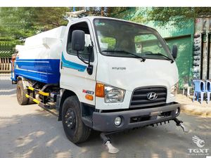 Xe Phun Nước Rửa Đường Hyundai Mighty W11S 6.1 Khối - Euro 5