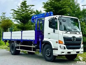 Xe Tải Hino FG8JP8A 7.5 Tấn Gắn Cẩu Tadano TM-ZE304MH - Euro 5