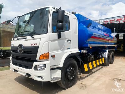 Xe bồn vận chuyển hóa chất Hino FL8JT8A 10 Khối, tiêu chuẩn Euro 5, ổn định và an toàn.