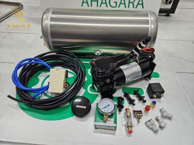 Hình ảnh quá trình thay bình hơi xe tải đúng kỹ thuật, đảm bảo an toàn và độ bền hệ thống phanh.